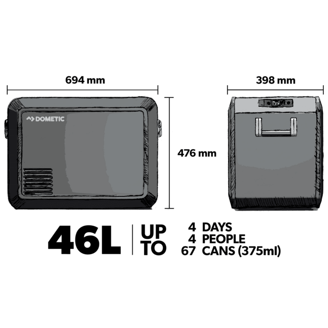 CFX3 45 Gefrier- und Kühlbox