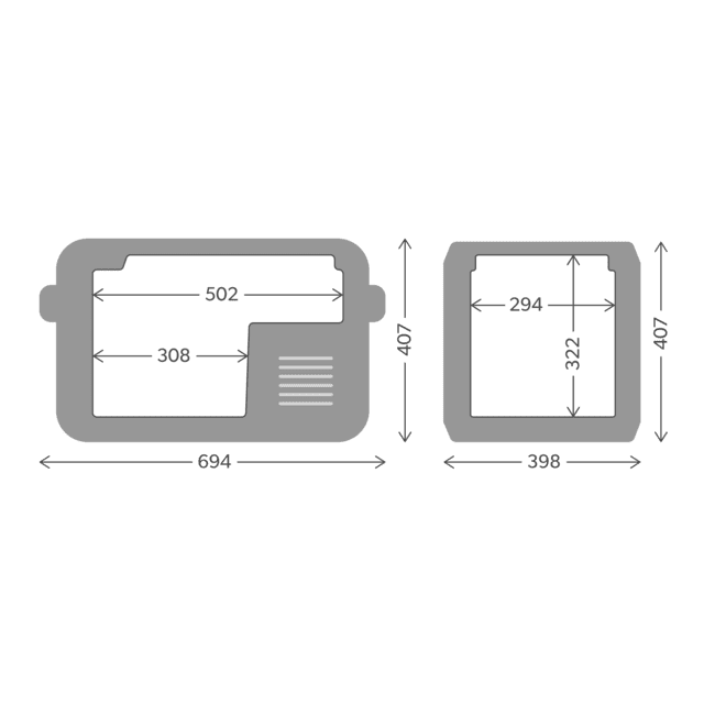 CFX3 35 Gefrier- und Kühlbox