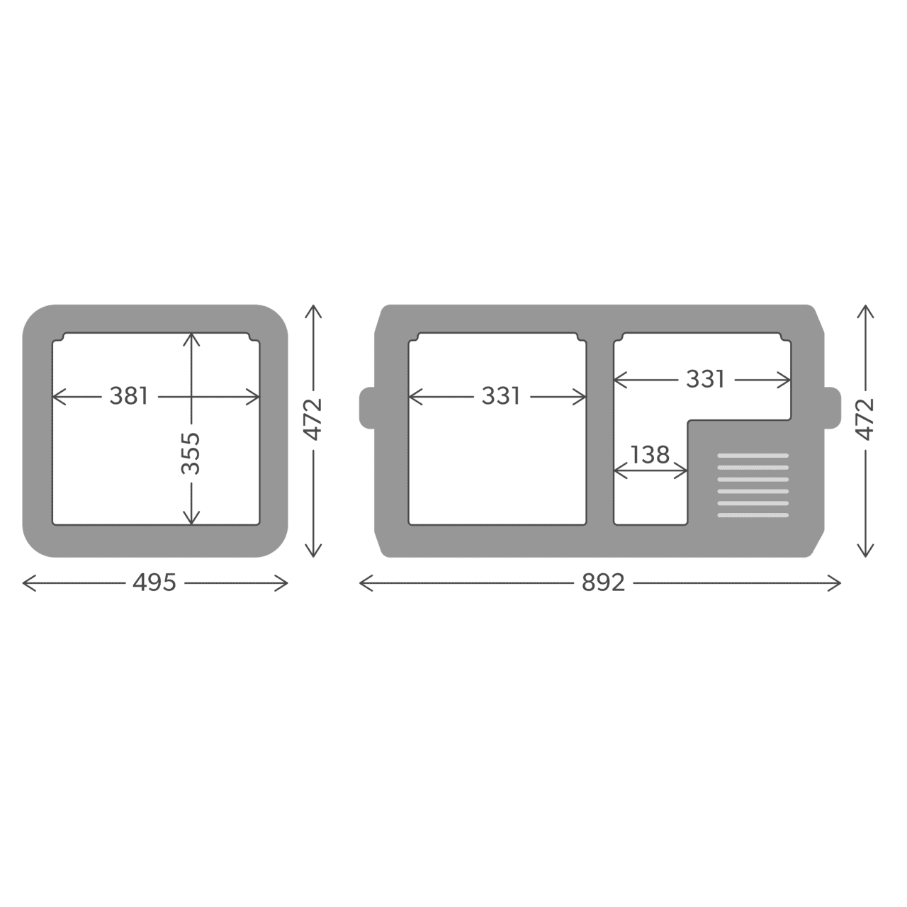 CFX3 75DZ Gefrier- und Kühlbox
