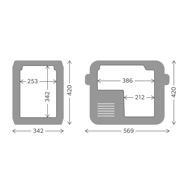 CFX3 25 Gefrier- und Kühlbox
