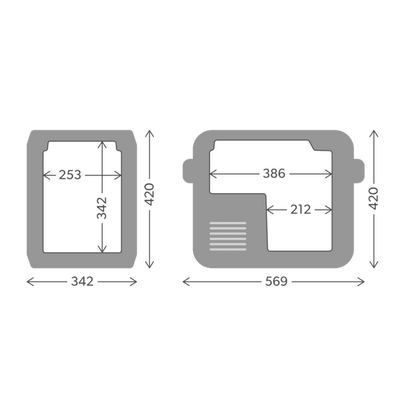 CFX3 25 Gefrier- und Kühlbox