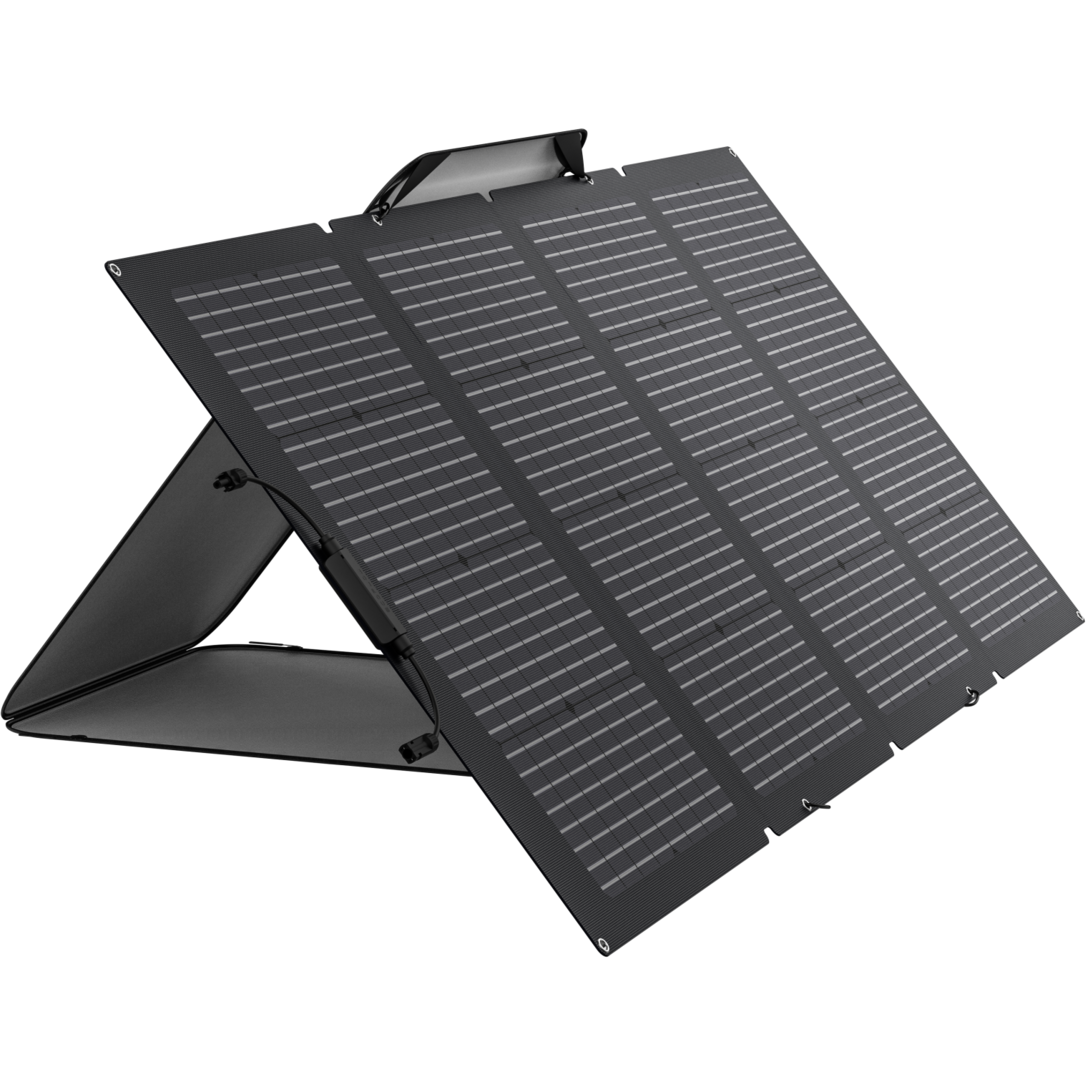 Delta Max 1600 (EU) + 2x 220W faltbare Solarpanels (Bifacial)