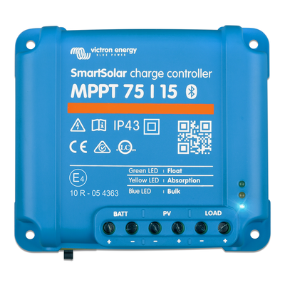 SmartSolar MPPT 75/15 solar charge controller