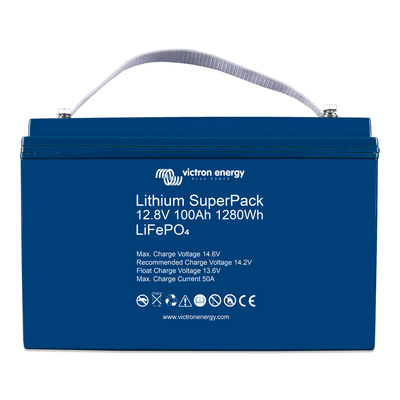 Lithium SuperPack 12,8V/100Ah (M8) High Current