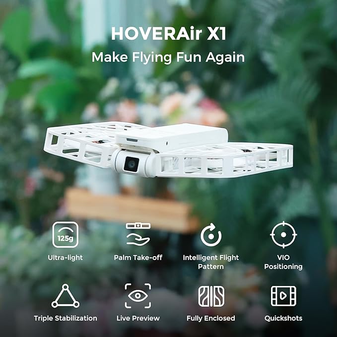 HOVERAir X1 Combo Weiss