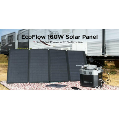 Ecoflow 160W Solarpanel im Freien