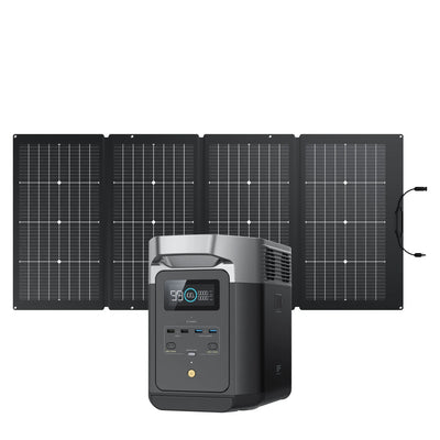 Delta 2 (EU) + 220W bifacial solar panel