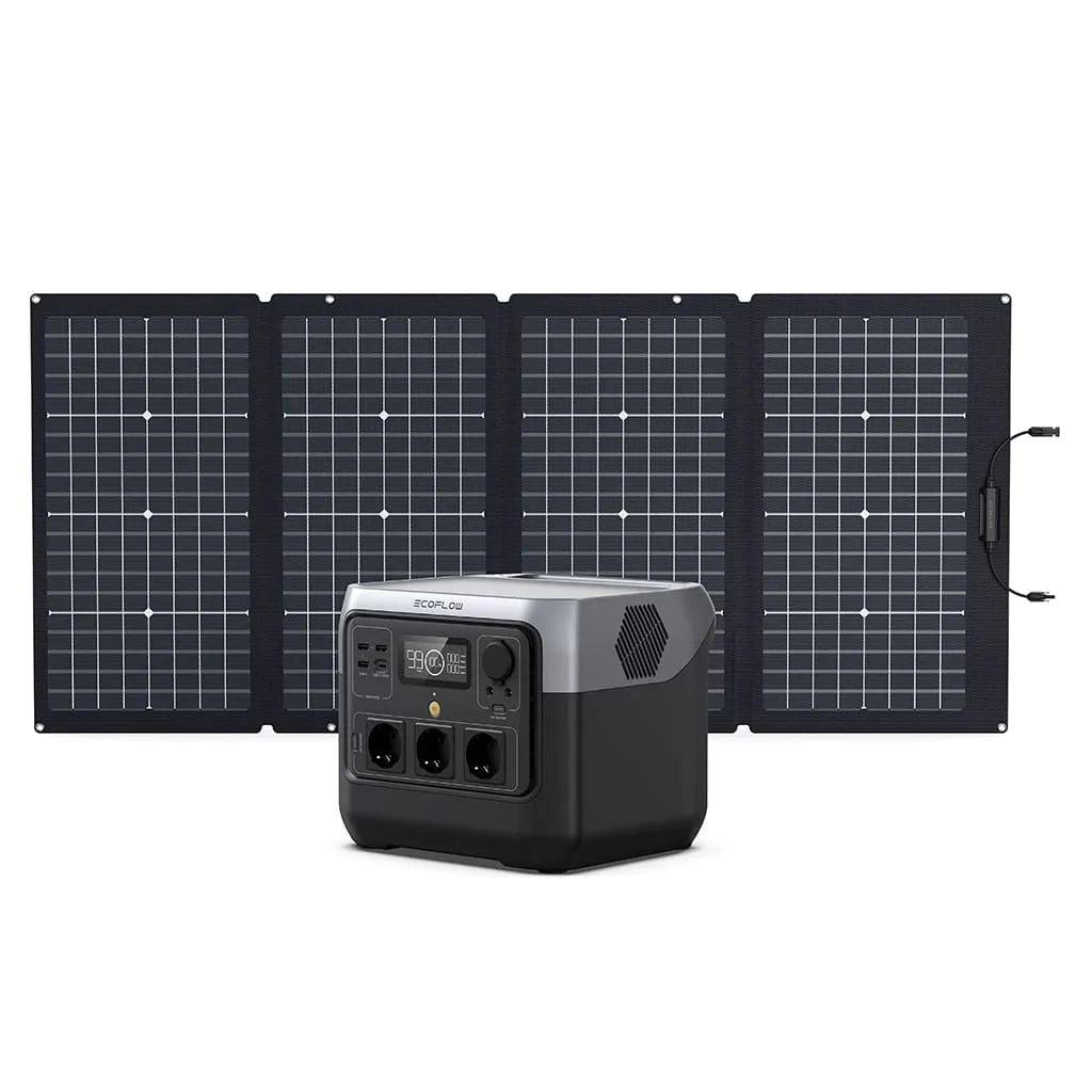 River 2 Pro (EU) + 220W Foldable Solar Panel (Bifacial)